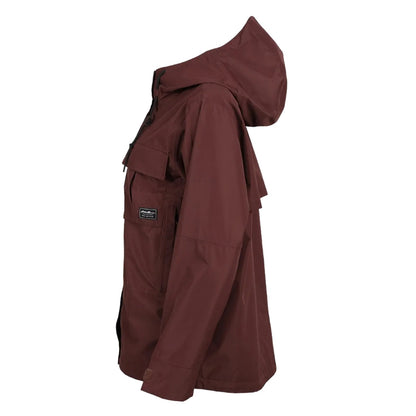Redwood - Side - Eddie Bauer Womens-Ladies Rainfoil Utility Jacket