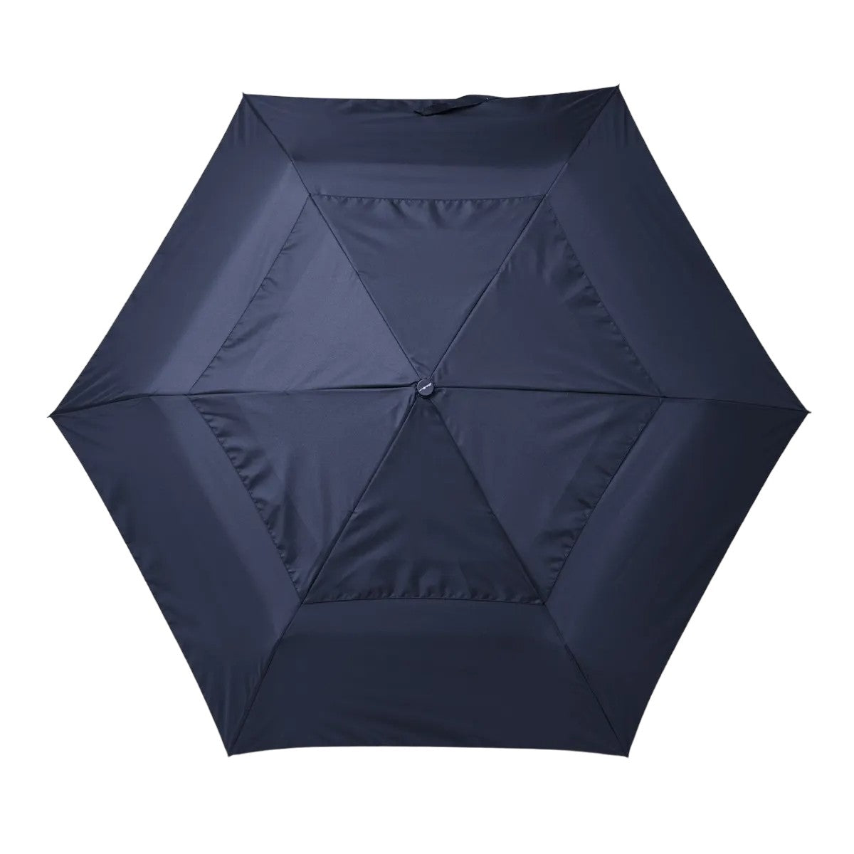 Navy - Back - Eddie Bauer Compact Automatic Folding Umbrella