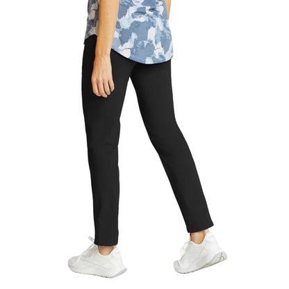 Black - Back - Eddie Bauer Womens-Ladies Incline Utility Trousers