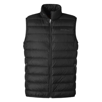 Black - Front - Eddie Bauer Mens Cirruslite Down Gilet