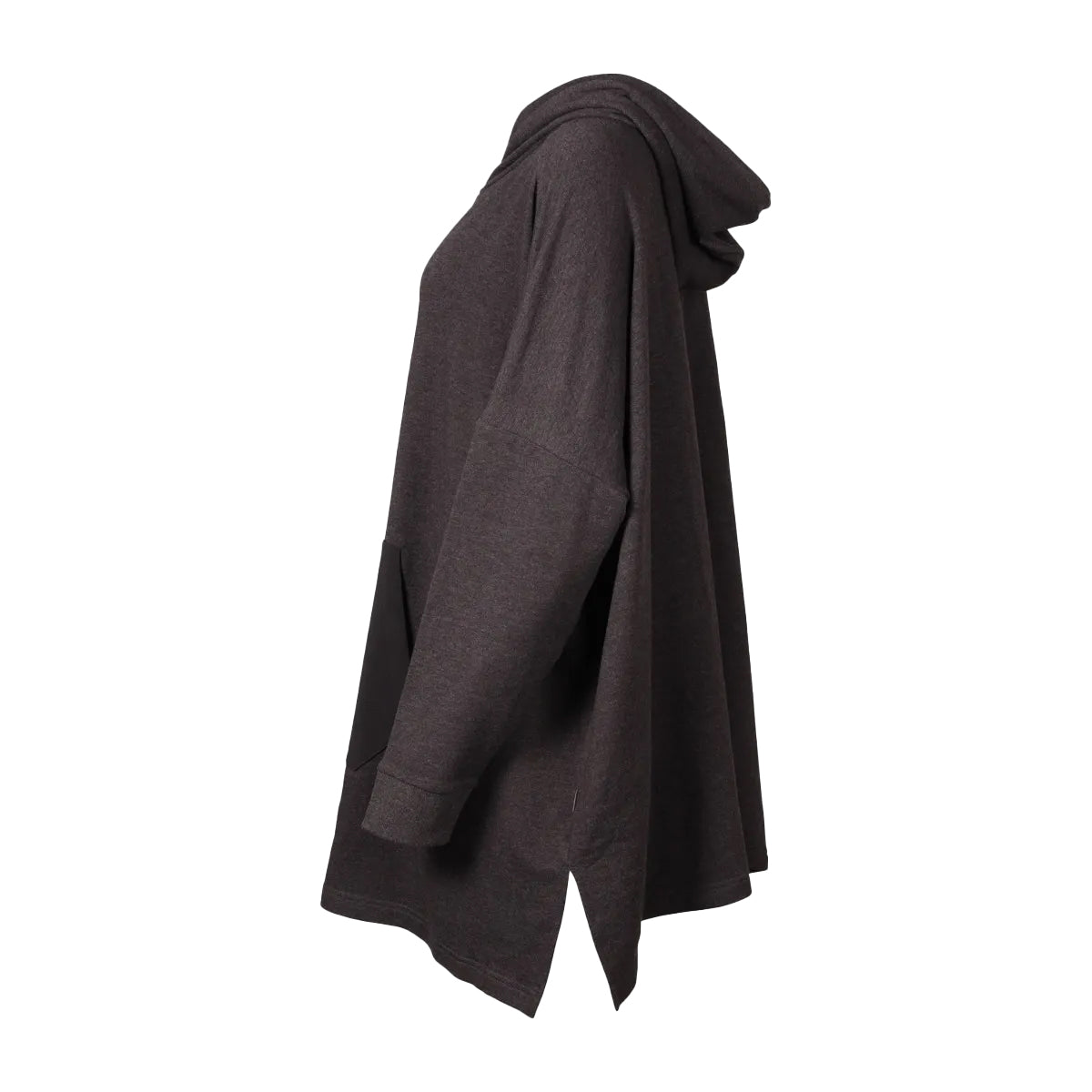 Black - Side - Eddie Bauer Womens-Ladies Cozy Camp Anorak