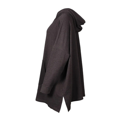 Black - Side - Eddie Bauer Womens-Ladies Cozy Camp Anorak