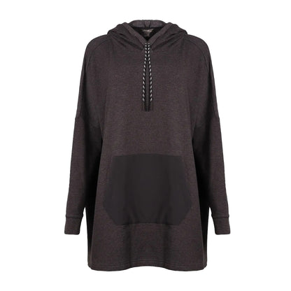 Black - Front - Eddie Bauer Womens-Ladies Cozy Camp Anorak