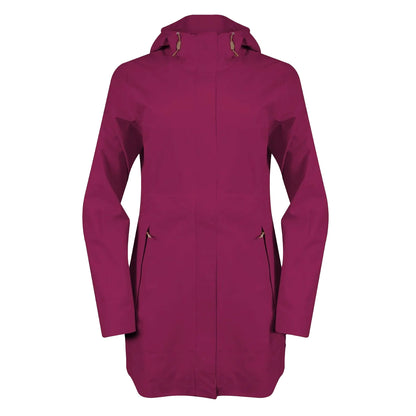 Dark Plum - Front - Eddie Bauer Womens-Ladies Cloud Cap 2 Stretch Parka