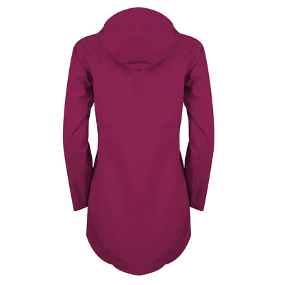 Dark Plum - Back - Eddie Bauer Womens-Ladies Cloud Cap 2 Stretch Parka