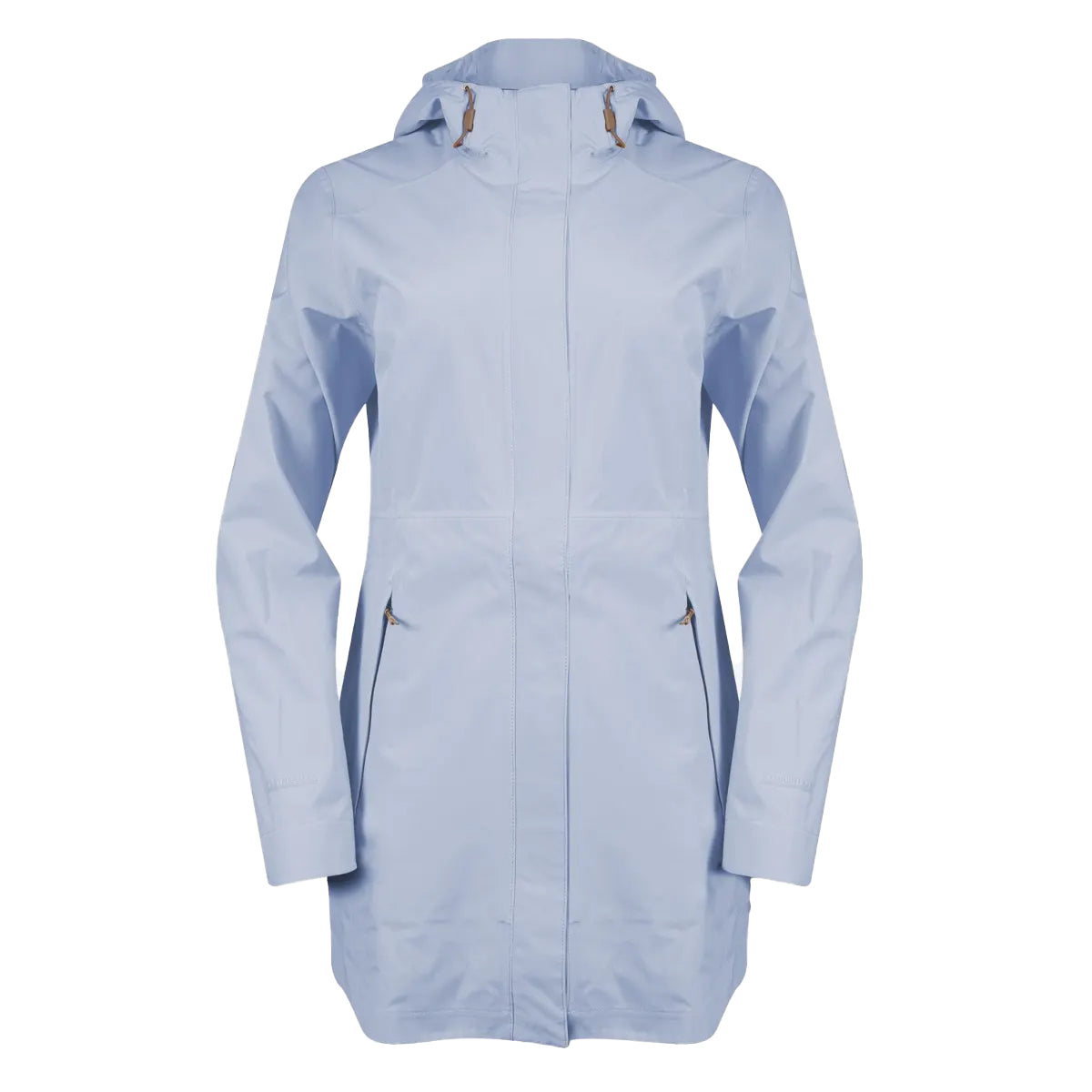 Blue Smoke - Front - Eddie Bauer Womens-Ladies Cloud Cap 2 Stretch Parka