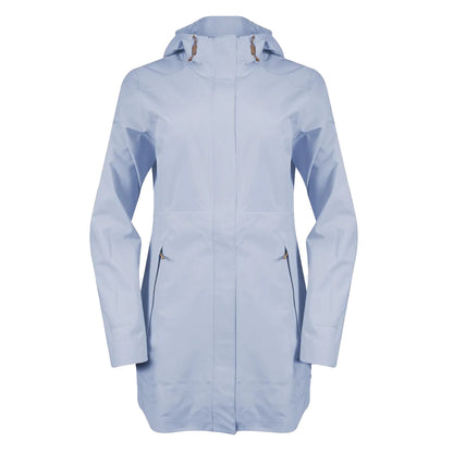 Blue Smoke - Front - Eddie Bauer Womens-Ladies Cloud Cap 2 Stretch Parka