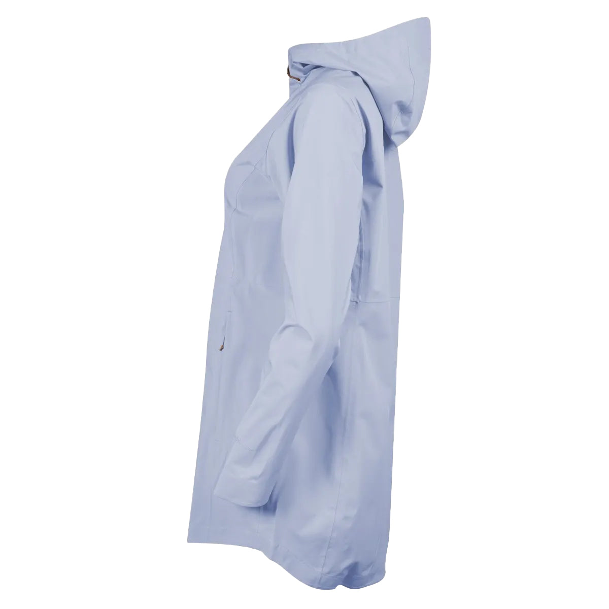 Blue Smoke - Side - Eddie Bauer Womens-Ladies Cloud Cap 2 Stretch Parka