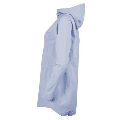Blue Smoke - Side - Eddie Bauer Womens-Ladies Cloud Cap 2 Stretch Parka