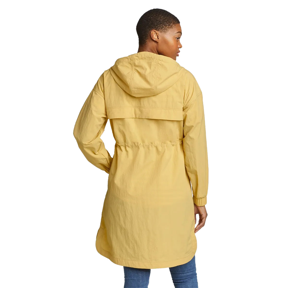 Topaz - Back - Eddie Bauer Womens-Ladies Windburst Duster Jacket