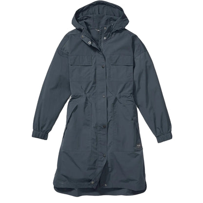 Storm - Front - Eddie Bauer Womens-Ladies Windburst Duster Jacket
