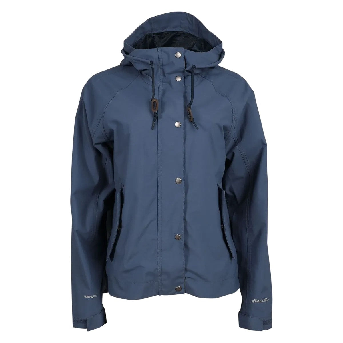 Dusted Indigo - Front - Eddie Bauer Womens-Ladies Port Townsend Jacket