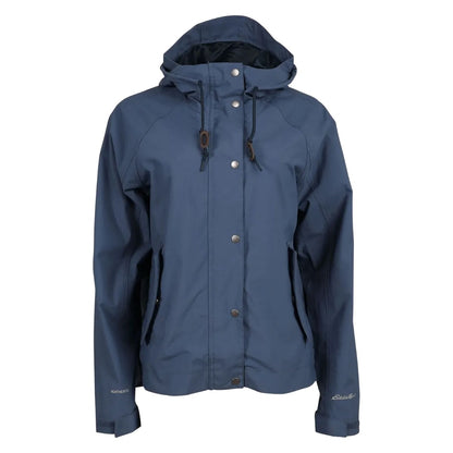 Dusted Indigo - Front - Eddie Bauer Womens-Ladies Port Townsend Jacket