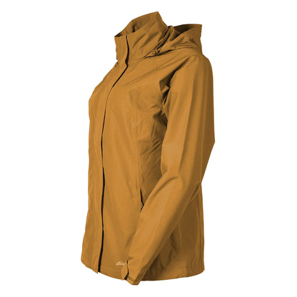 Butterscotch - Lifestyle - Eddie Bauer Womens-Ladies Packable Waterproof Jacket