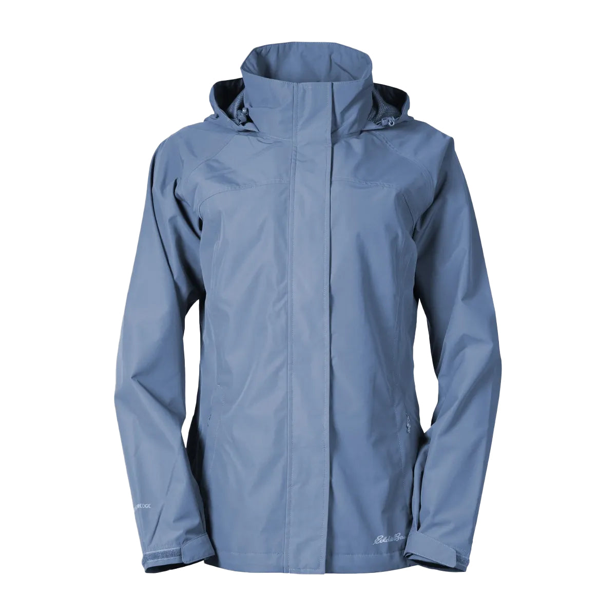 Blue Haze - Front - Eddie Bauer Womens-Ladies Packable Waterproof Jacket