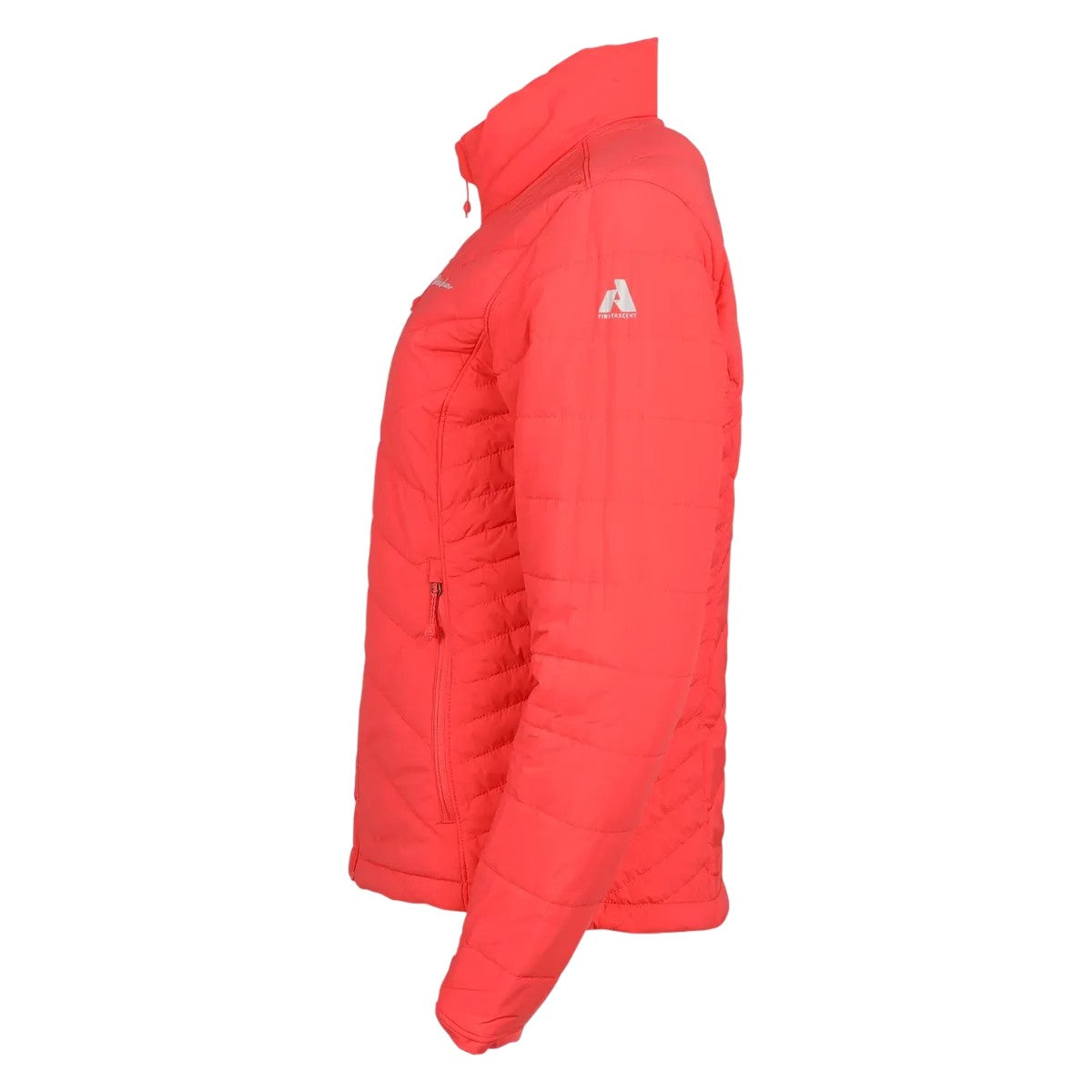 Ink Red - Side - Eddie Bauer Womens-Ladies Ignitelite Stretch Reversible Jacket