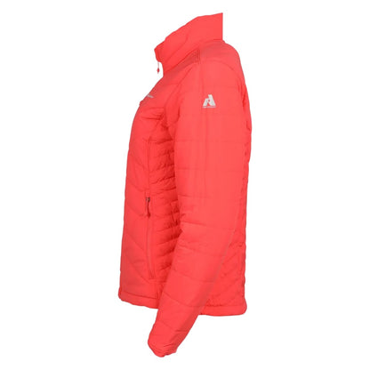 Ink Red - Side - Eddie Bauer Womens-Ladies Ignitelite Stretch Reversible Jacket