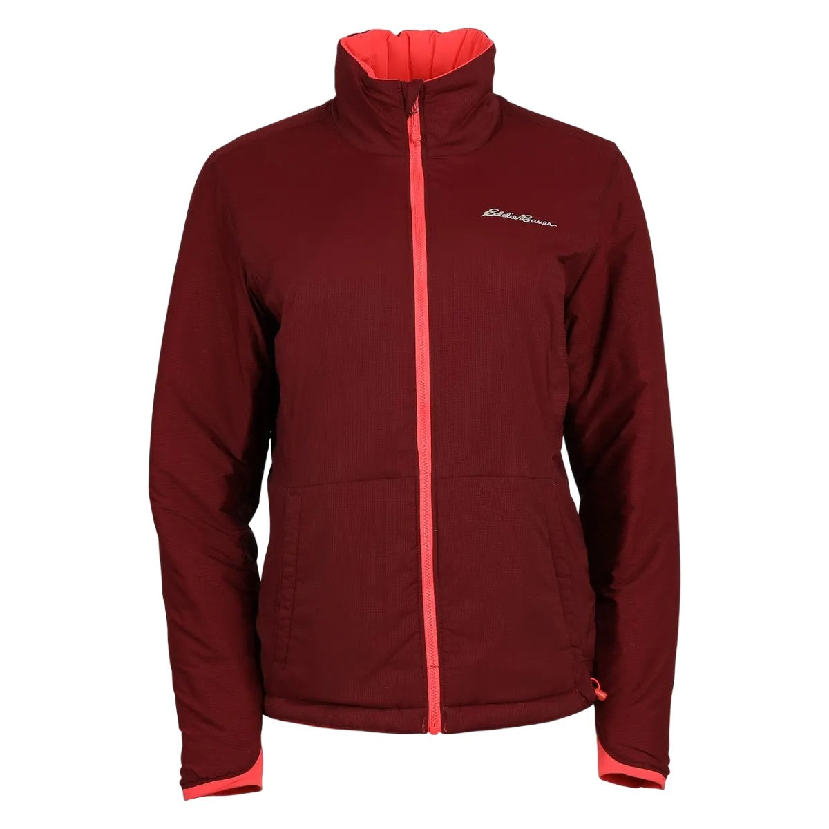 Ink Red - Lifestyle - Eddie Bauer Womens-Ladies Ignitelite Stretch Reversible Jacket