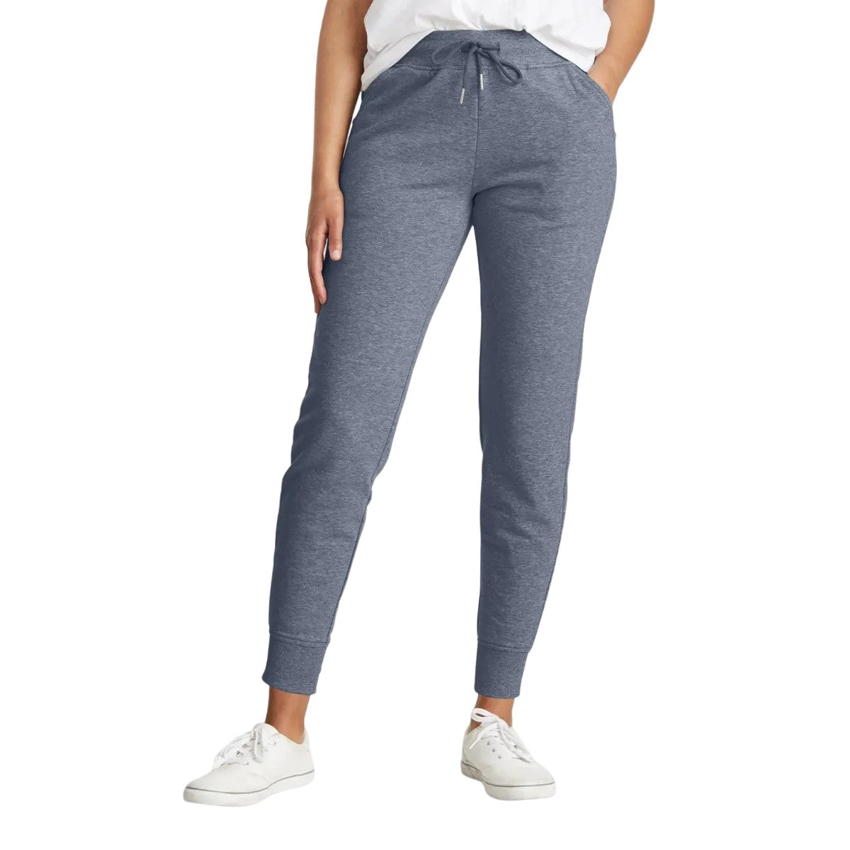Blue Haze - Front - Eddie Bauer Womens-Ladies Cozy Camp Fleece Jogging Bottoms