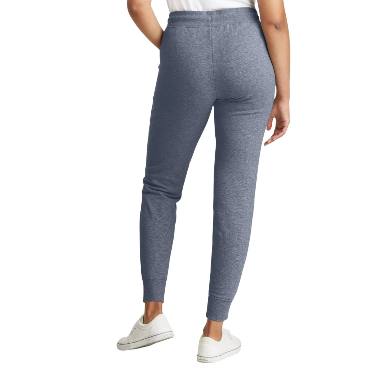Blue Haze - Back - Eddie Bauer Womens-Ladies Cozy Camp Fleece Jogging Bottoms