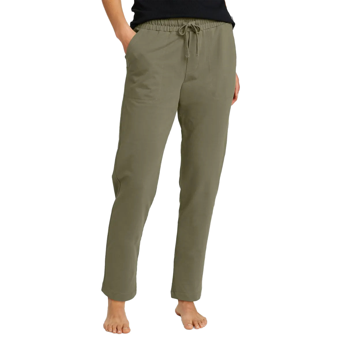 Sprig - Front - Eddie Bauer Womens-Ladies Versatrex Jogging Bottoms