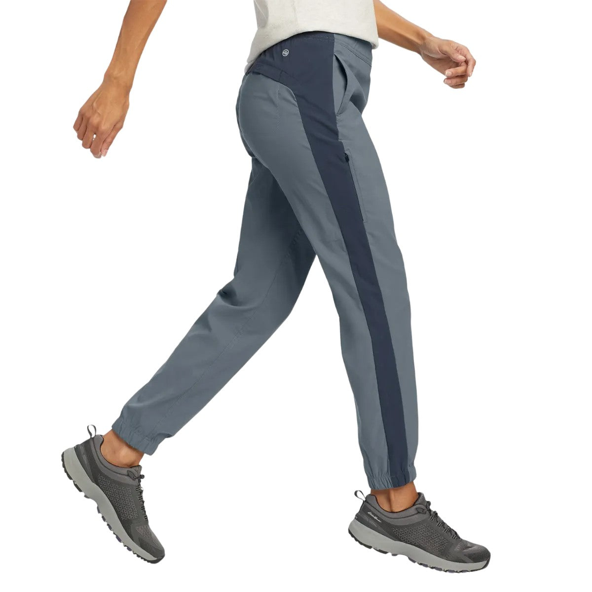 Graphite - Side - Eddie Bauer Womens-Ladies Guide Jogging Bottoms