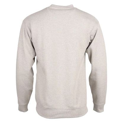 Light Heather Grey - Back - Eddie Bauer Mens Signature Crew Neck Long-Sleeved Sweatshirt