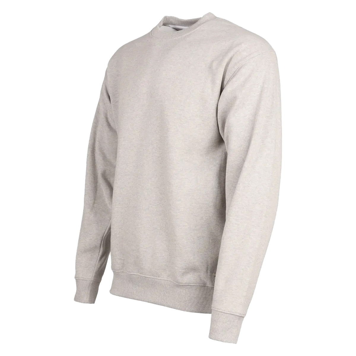Light Heather Grey - Lifestyle - Eddie Bauer Mens Signature Crew Neck Long-Sleeved Sweatshirt
