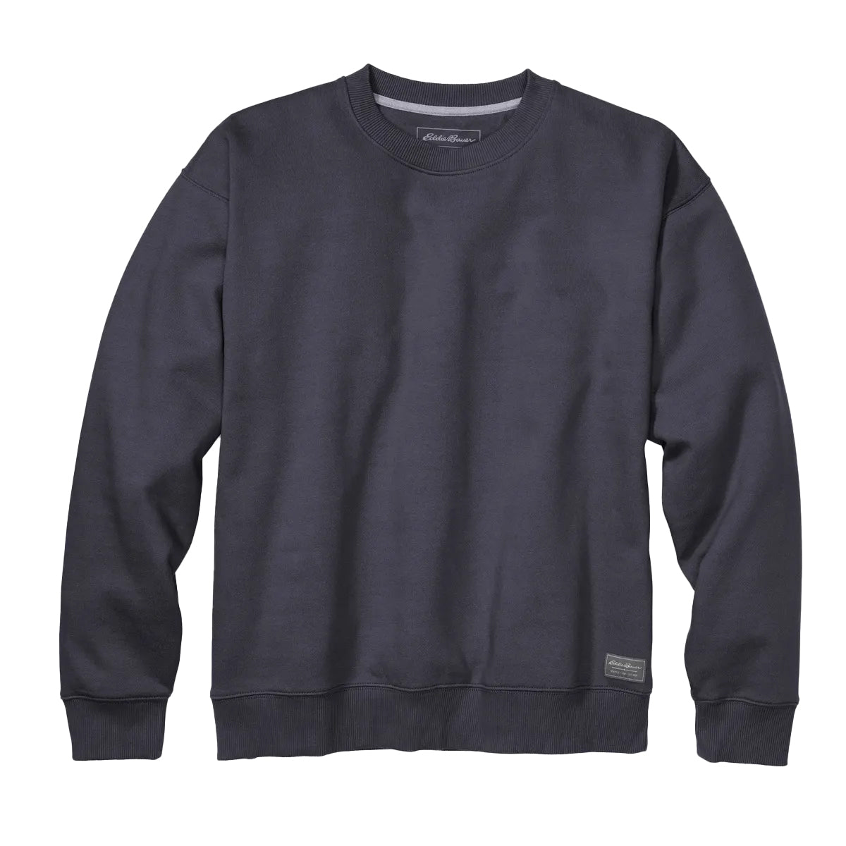 Storm - Front - Eddie Bauer Mens Signature Crew Neck Long-Sleeved Sweatshirt
