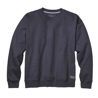 Storm - Front - Eddie Bauer Mens Signature Crew Neck Long-Sleeved Sweatshirt