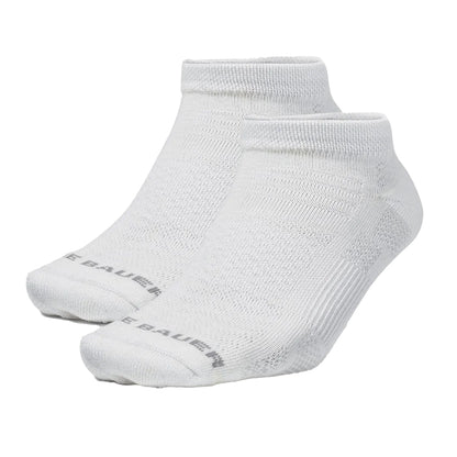White - Front - Eddie Bauer Womens-Ladies Coolmax Low Profile Socks (Pack of 2)