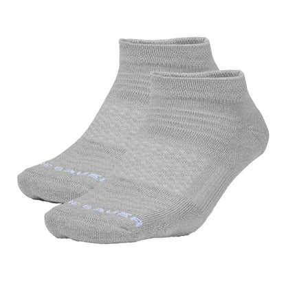 Grey - Front - Eddie Bauer Womens-Ladies Coolmax Low Profile Socks (Pack of 2)