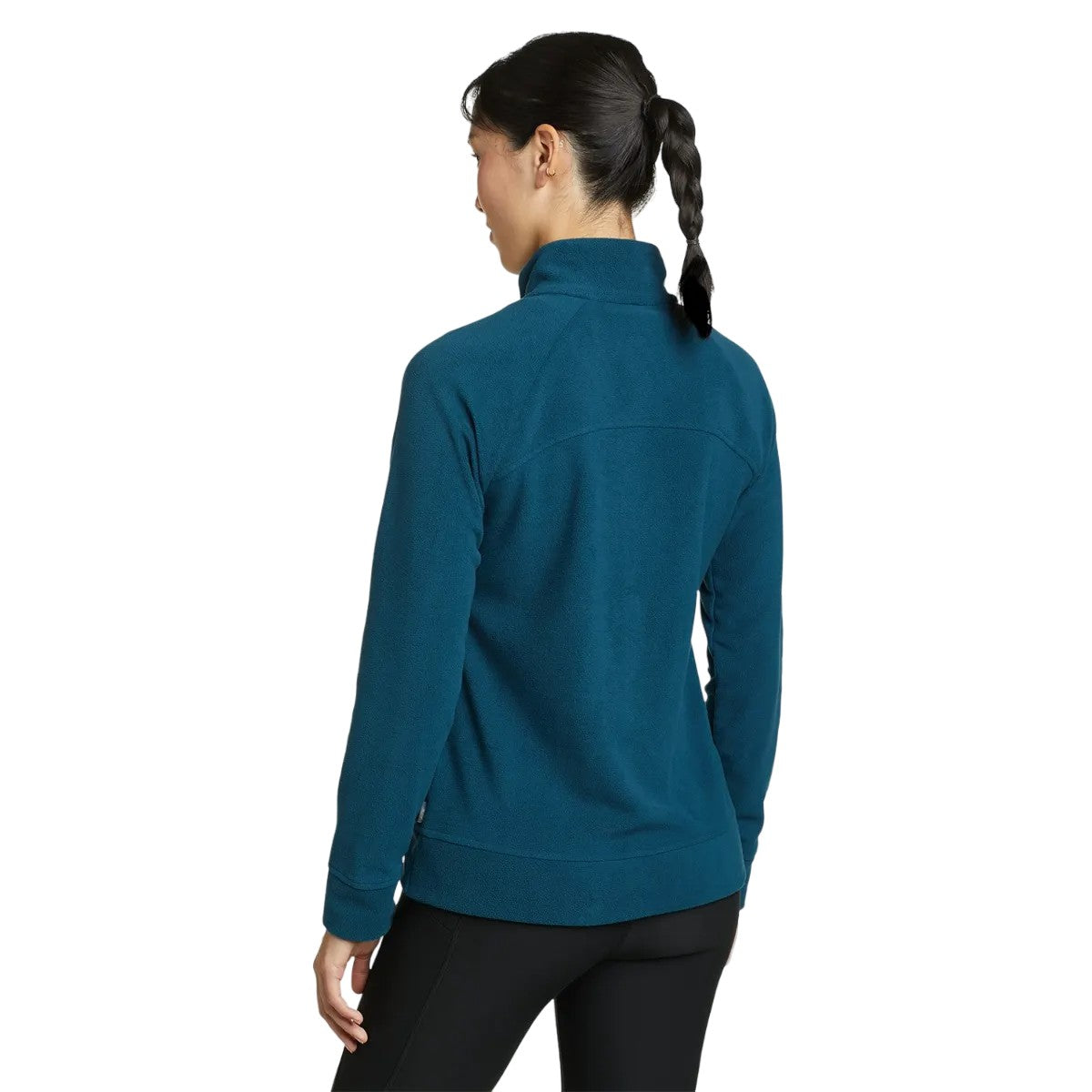 Peacock - Back - Eddie Bauer Womens-Ladies Quest Full Zip Fleece Jacket