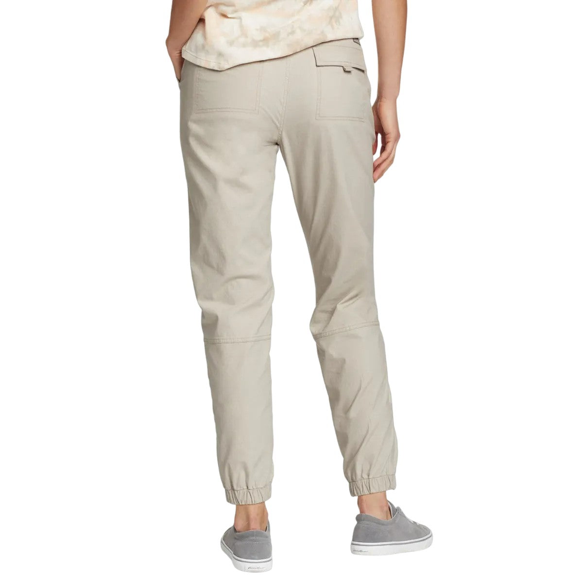 Pumice - Back - Eddie Bauer Womens-Ladies Adventure Ripstop Jogging Bottoms