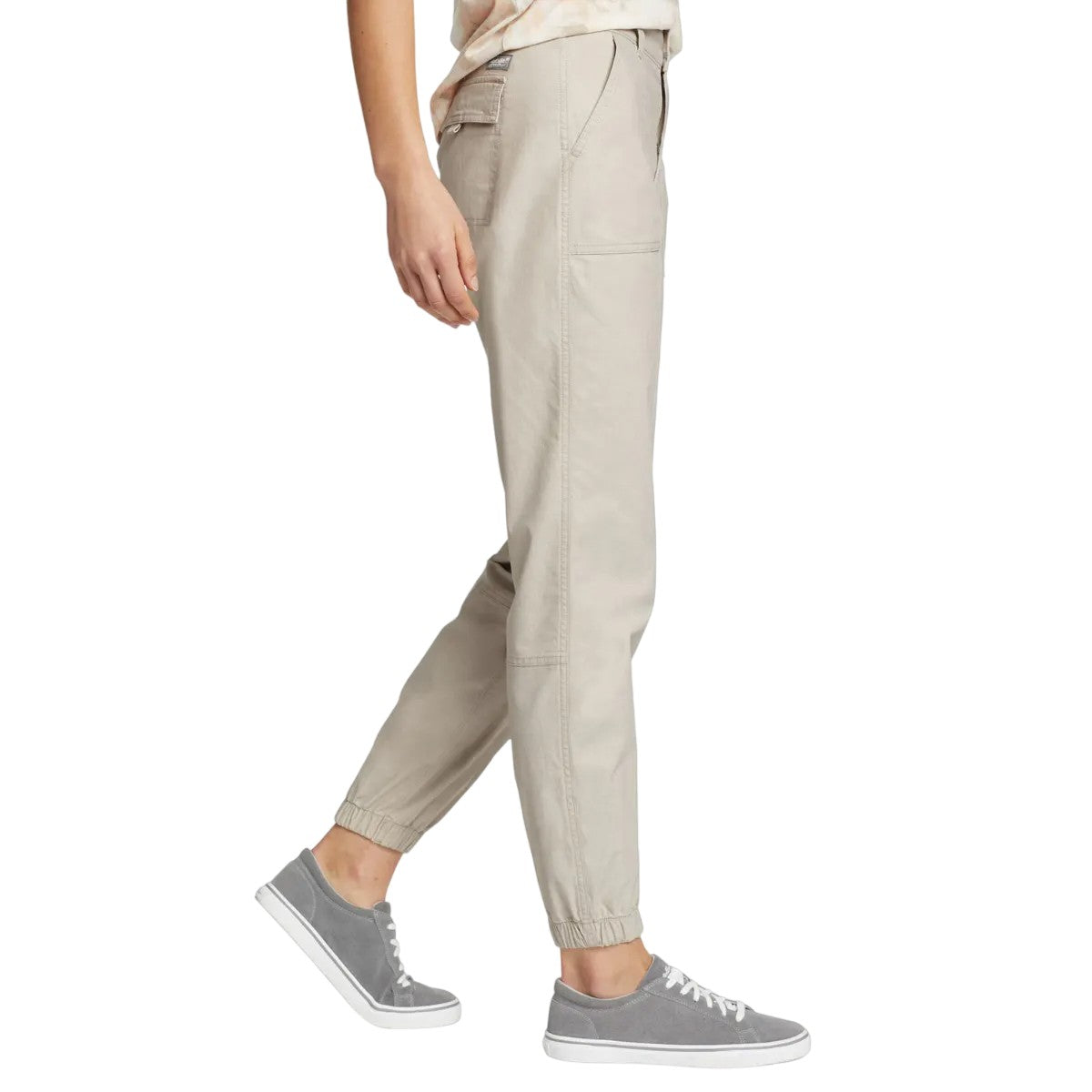 Pumice - Side - Eddie Bauer Womens-Ladies Adventure Ripstop Jogging Bottoms