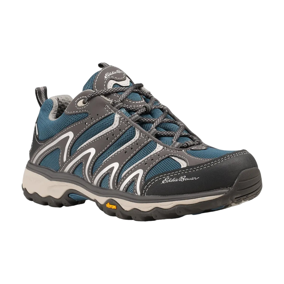 Peacock - Front - Eddie Bauer Womens-Ladies Lukla Pro Leather Shoes