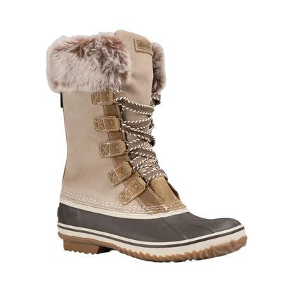 Stone - Front - Eddie Bauer Womens-Ladies Hunt Pac Deluxe Winter Boots