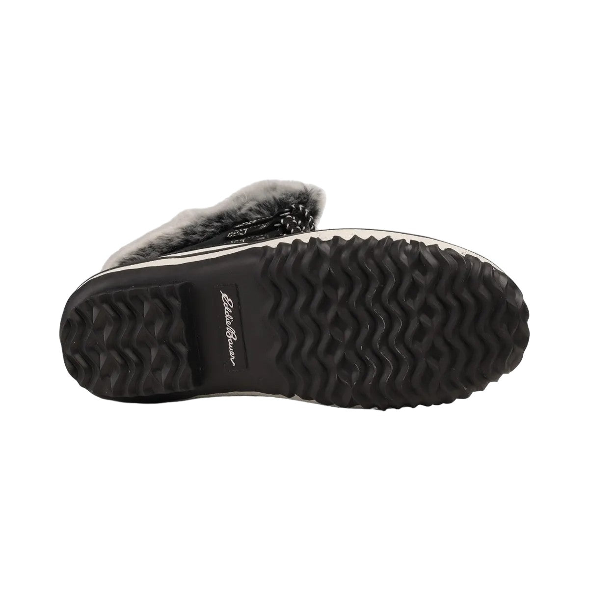 Black - Side - Eddie Bauer Womens-Ladies Hunt Pac Deluxe Winter Boots