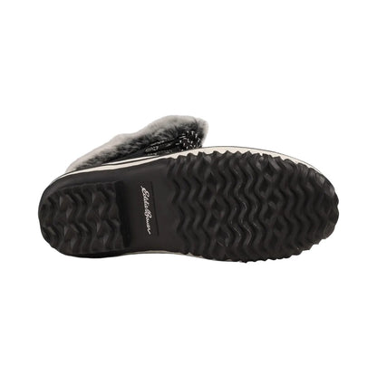 Black - Side - Eddie Bauer Womens-Ladies Hunt Pac Deluxe Winter Boots