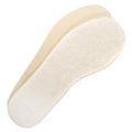 Natural - Back - Eastern Counties Leather Childrens-Kids Lambswool Blend Insoles