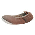 Mink - Front - Eastern Counties Leather Womens-Ladies Sheepskin Lined Ballerina Slippers