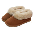 Chestnut - Back - Eastern Counties Leather Womens-Ladies Sheepskin Lined Slipper Boots