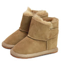 Mink - Front - Eastern Counties Leather Baby Frankie Rubber Sole Sheepskin Boots