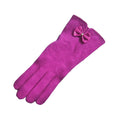 Fuchsia - Front - Eastern Counties Leather Womens-Ladies Geri Wool-blend Gloves