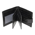 Black - Back - Royal Ram Harry Bifold Leather Wallet