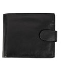 Black - Front - Royal Ram Harry Bifold Leather Wallet