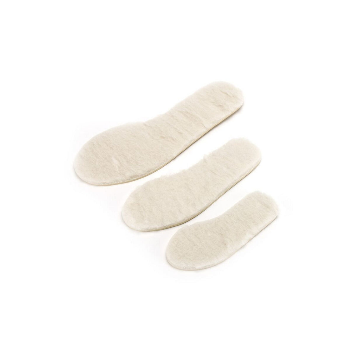 Natural - Front - Eastern Counties Leather Lambswool Insoles