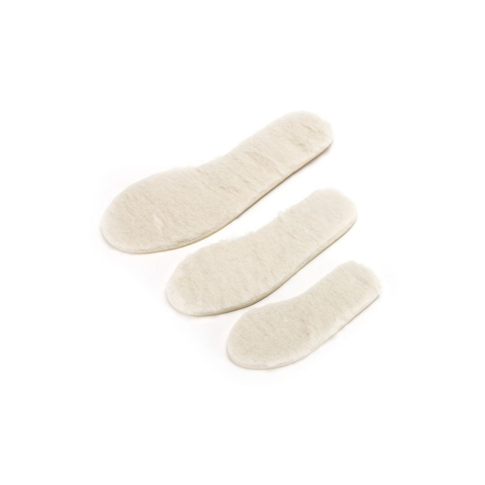 Natural - Front - Eastern Counties Leather Lambswool Insoles