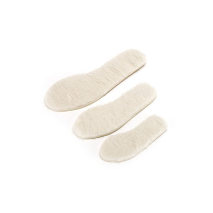 Natural - Front - Eastern Counties Leather Lambswool Insoles