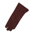 Brown - Front - Eastern Counties Leather Womens-Ladies 3 Point Stitch Detail Gloves